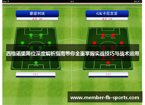 西格诺里踢位深度解析指南带你全面掌握实战技巧与战术运用